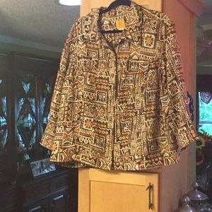 A cute light linen and rayon jacket😊